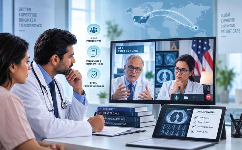 What Can a Doctor to Doctor Cancer Consultation in the USA Add to Patient Care?